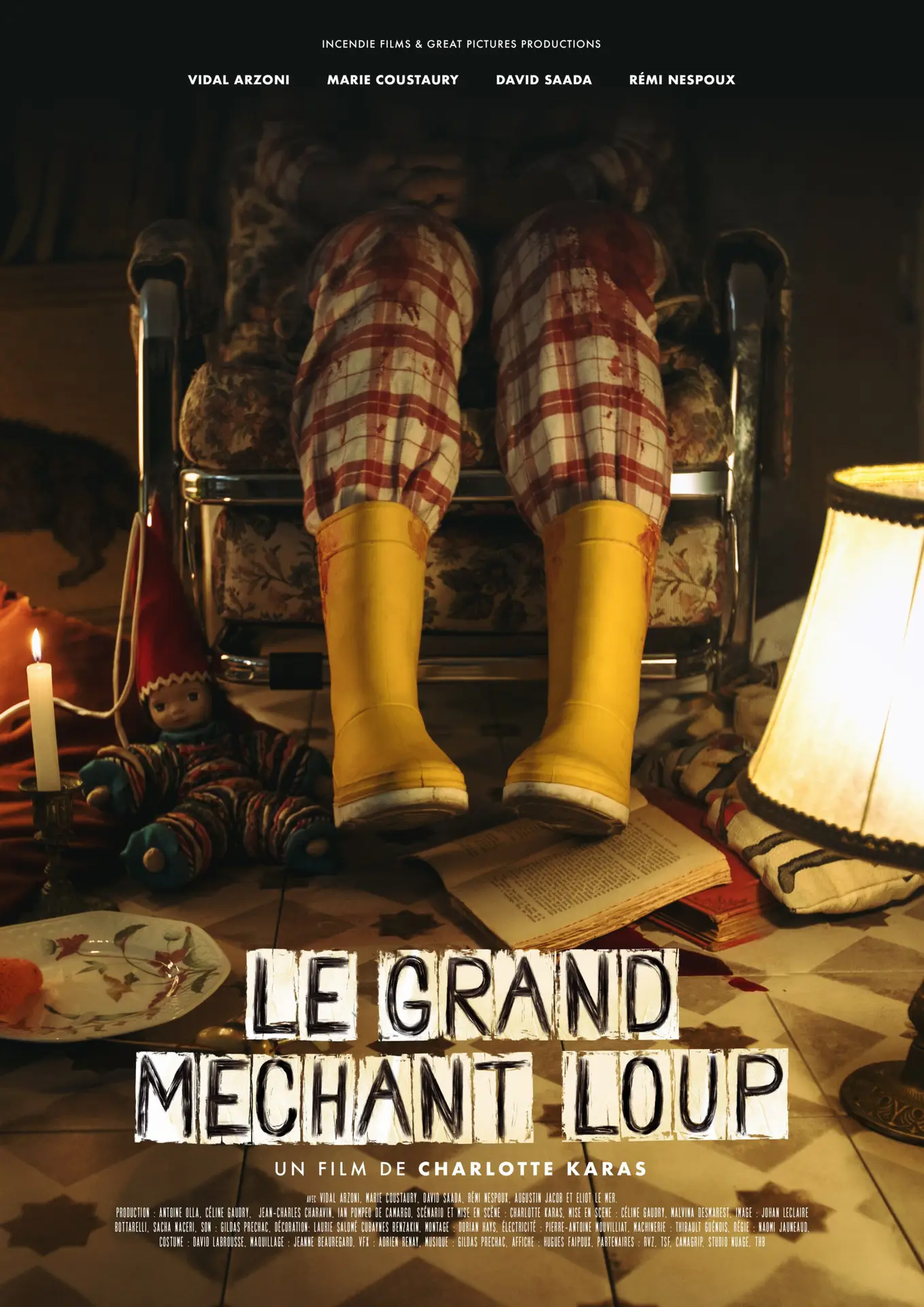 Poster Big Bad Wolf  Le Grand Méchant Loup min
