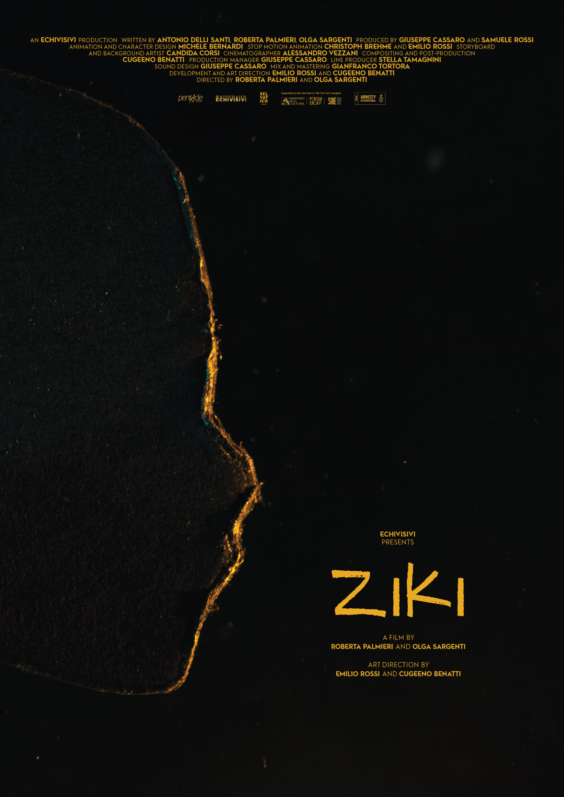ZIKI Locandina Poster ENG